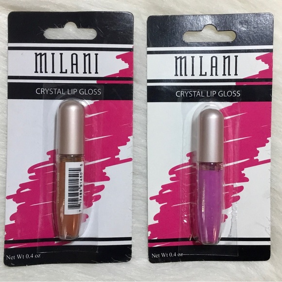 Bundle of 8 New Milani Makeup Crystal Lip Gloss - Picture 5 of 9